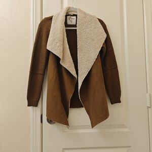 Women's Brown Jacket with Cream Lining
